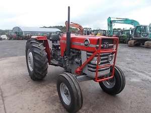 รถแทรกเตอร์การเกษตร Massey Ferguson 165 รุ่นดั้งเดิม / รถแทรกเตอร์ล้อ MF165 80 แรงม้า พร้อมมอเตอร์เกียร์แบบลูกปืนสำหรับขาย - Product Image 4
