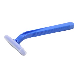 Rasoir jetable du fabricant vietnamien pour le rasage du visage des hommes Poignée en plastique élégante avec bande de lubrifiant à lame en acier inoxydable - Product Image 4