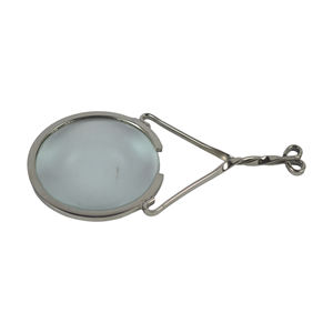 Loupe en argent plaqué royal avec un design en métal solide de qualité standard, loupe à utiliser pour les cartes, les guides et la réparation - Product Image 3