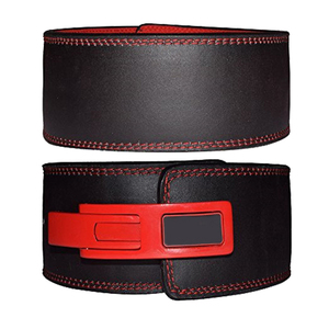 Nouveau design ceinture de gymnastique haltérophilie cuir de vachette boucle de levier d'haltérophilie ceinture de dynamophilie ceinture de sueur - Product Image 6