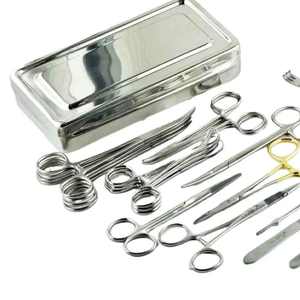 Kit de chirurgie vétérinaire complet | Pinces pour enlever les ovaires et instruments de ciseaux chirurgicaux | Acier inoxydable de haute qualité - Product Image 2