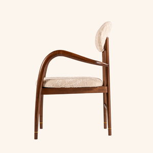 Chaise de salle à manger rustique en bois et métal Flora pour la maison et les restaurants, mobilier de bar polyvalent - Product Image 5