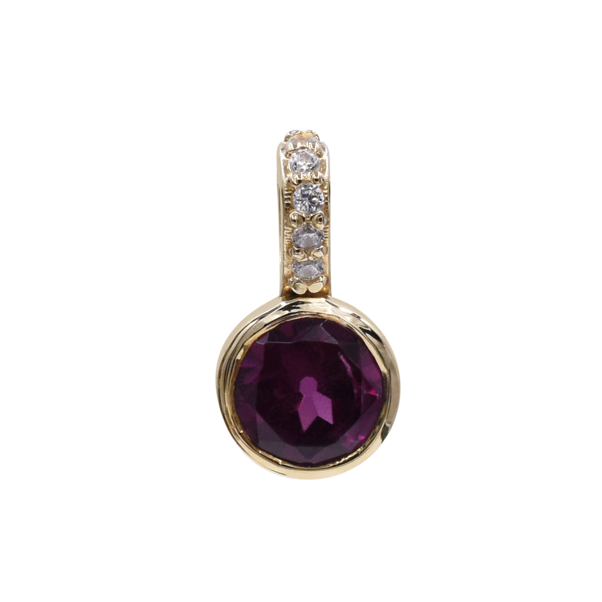 Rhodolite Garnet Gold