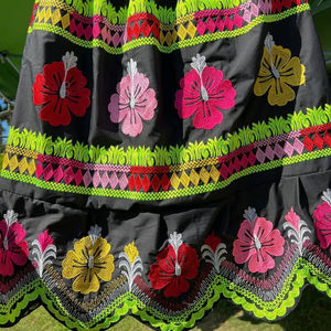 กางเกงขาสั้นมินิเอวสูงสำหรับผู้หญิงใส่ในงานปาร์ตี้กระโปรงปักโลโก้สไตล์ลำลอง - Product Image 5