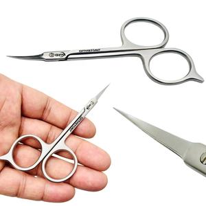 Ciseaux à cuticules professionnels à pointe fine incurvée, en acier inoxydable, beauté, précision, haute qualité, manucure, pédicure, soin des ongles - Product Image 5