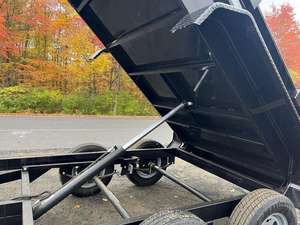 Fábrica al por mayor 3 toneladas 5 toneladas 7 toneladas 4 ruedas Farm Utility Mobile Mini Dump Trailer para aplicaciones de remolque de tractor - Product Image 3