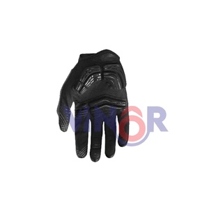 ถุงมือนักแข่งสำหรับเยาวชนถุงมือนักปั่นจักรยานวิบากแบบเต็มนิ้วการระเหิดสีแดงและดำอุปกรณ์กีฬาใช้ได้ทั้งชายและหญิง - Product Image 2