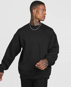 Sudadera con Cuello Redondo Extra Grande de Alta Calidad para Hombre, Diseño Nuevo, Venta al por Mayor, Sudadera de Algodón para Hombre, Diseño OEM - Product Image 6