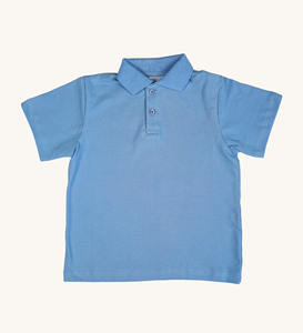 Camiseta Polo de manga corta Premium con estampado de logotipo personalizado para niños 100% algodón estilo informal uniforme de guardería ropa de equipo - Product Image 3