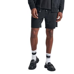 Shorts unisexes en molleton de coton et toile pour hommes, vente en gros, logo personnalisé, couleur unie, impression numérique, écologiques, taille mi-haute élastique, 2026 - Product Image 1