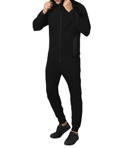 Conjunto Deportivo para Hombre con Logotipo Personalizado, Cierre de Cremallera, Transpirable, Ligero, Diseño Sólido, para Invierno, con Cordón Ajustable y Logotipo Frontal - Product Image 4