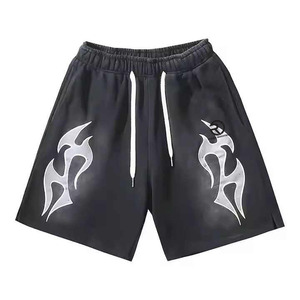 Top Design été arrivée chaude haute Streetwear Pure marque de mode hommes et femmes ample et mince 100% coton cinq cents Shorts - Product Image 5