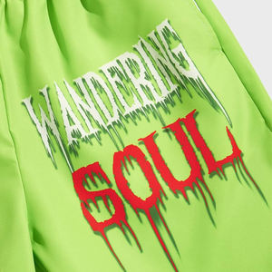 Shorts personnalisables de haute qualité pour hommes, shorts imprimés graphiques avec cordon de serrage, shorts de gym décontractés, style hip hop, 2025 - Product Image 3