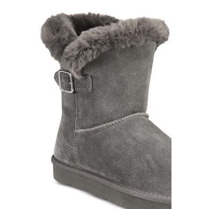 Stivaletti Invernali da Donna Style & Co Tiny 2, Tomaia in Pelle di Pecora Grigia e Soletta in PU, Stile Alla Moda con Aumento di Altezza, Taglia 6 M - Product Image 2