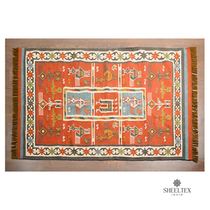 Juego de alfombras naturales tejidas a mano de hilo PET personalizadas, las alfombras más buscadas para sala de estar - Product Image 2