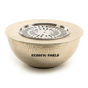 Fournisseur de chauffage Dallah en métal de haute qualité fait à la main Designer Dua Heater Classic Stylish Luxury new Wholesale Teapot Heater - Product Image 4