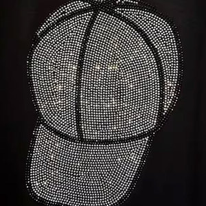 Camisetas de hombre de algodón 100% de alta calidad con servicio OEM de diamantes de imitación disponible - Product Image 4