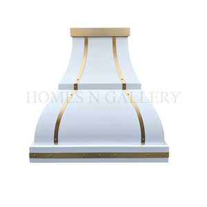 Cubierta de campana de cocina de acero inoxidable personalizada de alta calidad cubierta de campana de cocina montada en la pared para uso doméstico al aire libre hecha en la India - Product Image 5