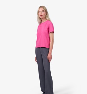 Camiseta de peso pesado personalizada de gran tamaño para mujer, novedad de 2025, camiseta en blanco de alta calidad de estilo informal para mujer - Product Image 6