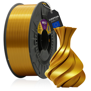 Filamento PLA de Seda WINKLE de 1.75 mm, Dorado, 1 kg, Impresora 3D, Alta Precisión, Material Biodegradable Suave, Fácil de Imprimir, Venta al por Mayor, FDM - Product Image 1