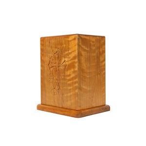 โกศ DSU106ไม้หรูหราอุปกรณ์งานศพของ kingwood อุปกรณ์งานศพพิมพ์ลาย3D อุปกรณ์งานศพ - Product Image 2