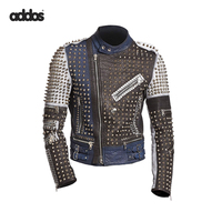 Veste en cuir de mouton respirante et confortable à fermeture éclair, conçue sur mesure, marque privée, fabriquée en usine, couleur personnalisée, vente chaude