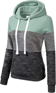 Sweat-shirt à capuche épais pour femme, personnalisé, à manches longues, doux, chaud, confortable, de haute qualité, tricoté, vêtements de sport décontractés et polyvalents - Product Image 2