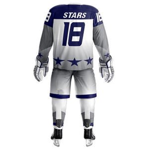 Uniforme de hockey sur glace de conception professionnelle de haute qualité vêtements de sport maillot de hockey de grande taille, uniforme de hockey sur glace - Product Image 2