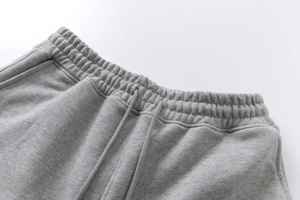 OEM Vente en gros 100% coton Joggers jambes droites pour hommes 350 Gsm Pantalon de survêtement en toile à taille élastique Pantalon ample - Product Image 2