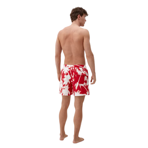 High Street 100% Polyester Short de Bain Coupe Régulière Haute Qualité Respirant Vintage Décoration Cordon Cravates Poches Fentes Solide - Product Image 2