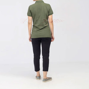 Venta caliente logotipo personalizado 220gsm mujer poliéster Polo camiseta Casual estilo corto transpirable y secado rápido mejor precio - Product Image 3