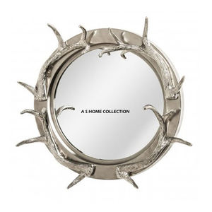 Latest Hot Selling Wholesale Home Decor Gold <b>square</b> Decorative Elegant Metal Design Wall <b>Mirror</b> - Product Image 3