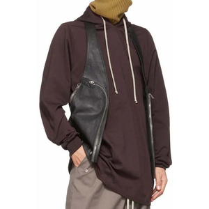 Venta al por mayor de peso pesado de algodón orgánico Jersey hombres sudaderas con capucha Logotipo de impresión personalizada XS 6XL liso teñido sudadera Digital 2025 personalizado - Product Image 4