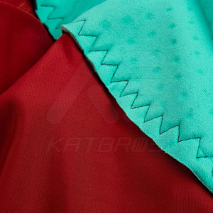 Cuissard de cyclisme pour homme, rouge, en spandex et mesh, ajusté, long, respirant, séchage rapide, avec poche - Product Image 6