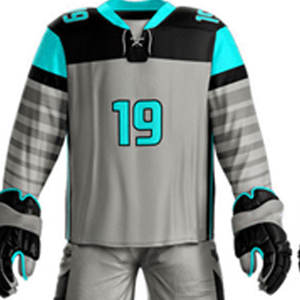 Últimos Diseños de Uniformes de Hockey sobre Hielo para Hombre, Logotipo/Color Personalizado, Uniforme de Hockey sobre Hielo Transpirable, Cómodo y de Alta Calidad con Antiarrugas - Product Image 4