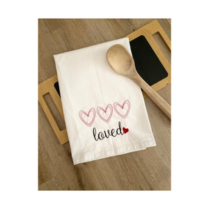 Toallas de té bordadas de algodón 100% inspiradas en Golf absorbentes suaves 220 GSM tejido de espiga Eco Biodegradable a granel exportación al por mayor - Product Image 2