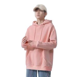 Pull à capuche en polyester lourd | Sweat-shirt pour homme avec logo brodé personnalisé Impression numérique Teint uni Coupe surdimensionnée Respirant - Product Image 6