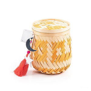 Handmade Natural Bamboo Gift <b>Box</b> for Ramadan Decorations 2025 Ramadan Basket Handmade - Product Image 2
