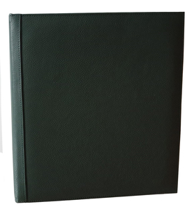 Pasta de couro <span class=keywords><strong>real</strong></span> para apresentação, pasta de couro <span class=keywords><strong>real</strong></span> com 3 anéis 'D' em couro genuíno