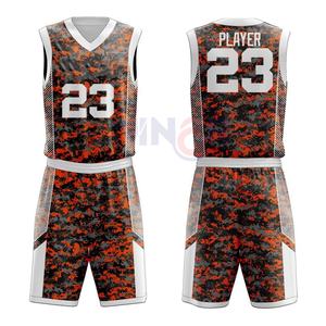 Uniforme de basket-ball pour hommes et jeunes de haute qualité personnalisé maillot d'équipe imprimé par transfert de chaleur Technique de sublimation Logo vêtements de sport - Product Image 1