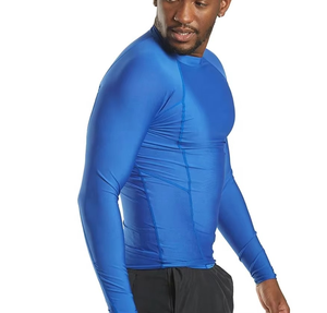 Vente en gros d'usine, t-shirt de compression de haute qualité pour MMA, BJJ, fitness, logo personnalisé, rashguard de Jiu Jitsu sublimé - Product Image 3