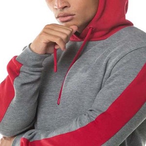 Pull lourd de haute qualité French Terry Hoodies Drop Shoulder No Strings Heavy Oversized Men Pullover Hoodies - Product Image 6