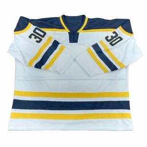 Jersey de hockey sobre hielo ajustado de alta calidad hecho a medida con logotipo para equipos deportivos - Product Image 5