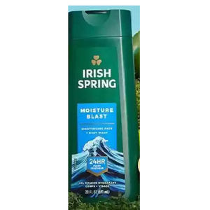 Irish Spring Active Scrub Gel Douche Hydratant Visage + Corps 591ml  Irish Spring Active Scrub Gel Douche pour Hommes, 20 Oz - Product Image 6