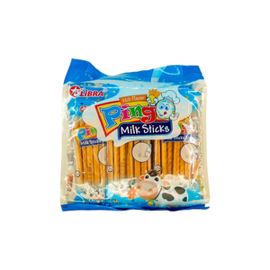 Crispy Halal Sweet Pingo 186G Milk Stick Cookies Galletas con sabor a vainilla Caja empaquetada Bolsa de cartón Bolsita Precio competitivo Comida - Product Image 1