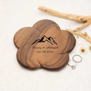 2025 Woodsun Sous-verre en bois d'acacia pour boissons - Product Image 3