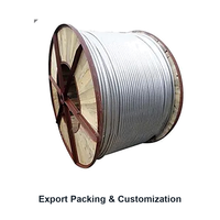 Câble de fibre optique OPGW pour mise à la terre aérienne, 12-96 fibres, SM G652D G655D, câble d'alimentation aérien haute tension blindé en métal