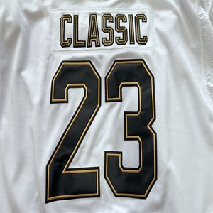 Dernier design, maillot de hockey sur glace personnalisé, respirant, anti-humidité, 300g, taille plus, sublimation - Product Image 5