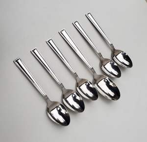 Mirrored Steel High <b>Mirror</b> Polishing Silverware Stainless Steel Cutlery Spoon Spoon Set for Wedding Dinner Use - Product Image 2