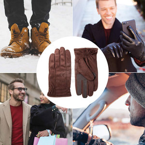 Hot Selling <b>Driver</b> <b>Gloves</b> For Safety Wear Anti-Slip Comfortable Fabric <b>Driver</b> <b>Gloves</b> For Online Sale - Product Image 3